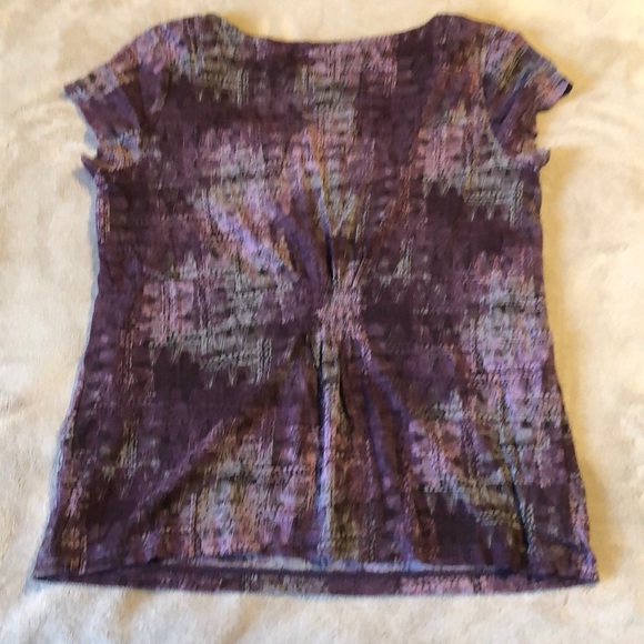 Axcess purple and gray top - Picture 3 of 5